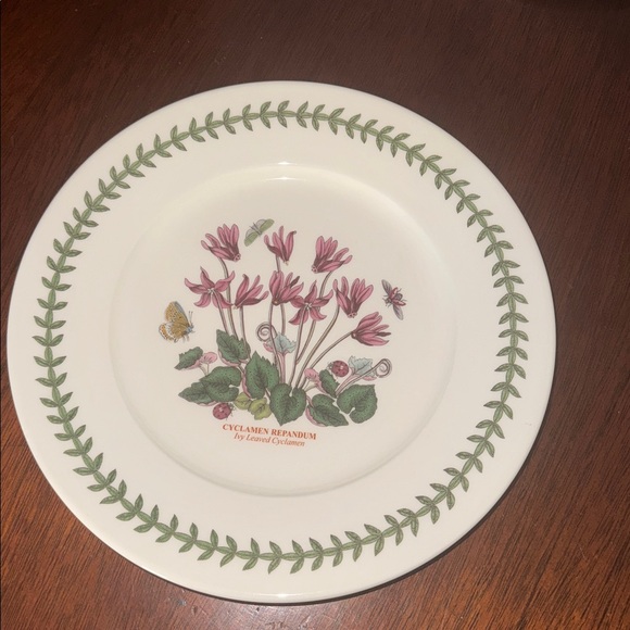 Portmeirion Other - Botanic Garden Floral Luncheon Plate - Cyclamen - new and never been used.